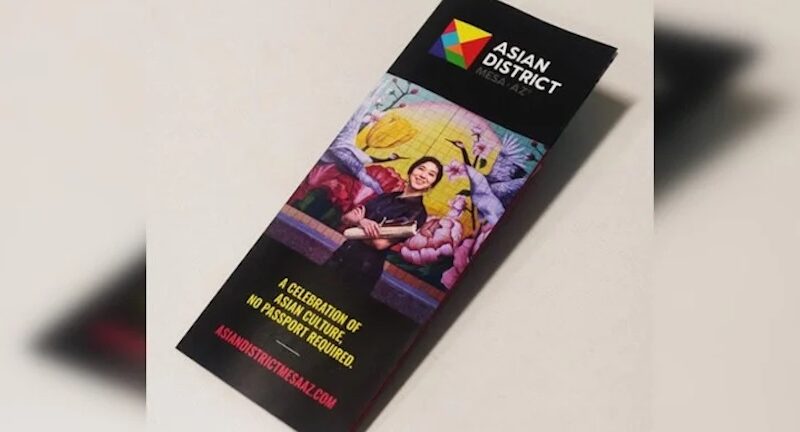 Mesa's Asian District Brochure Wins Gold