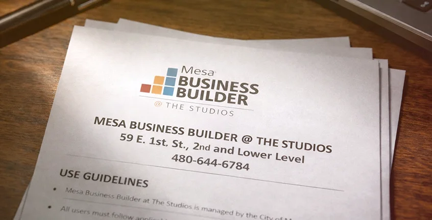 Mesa Business Builder @ The Studios Guidelines and Waiver