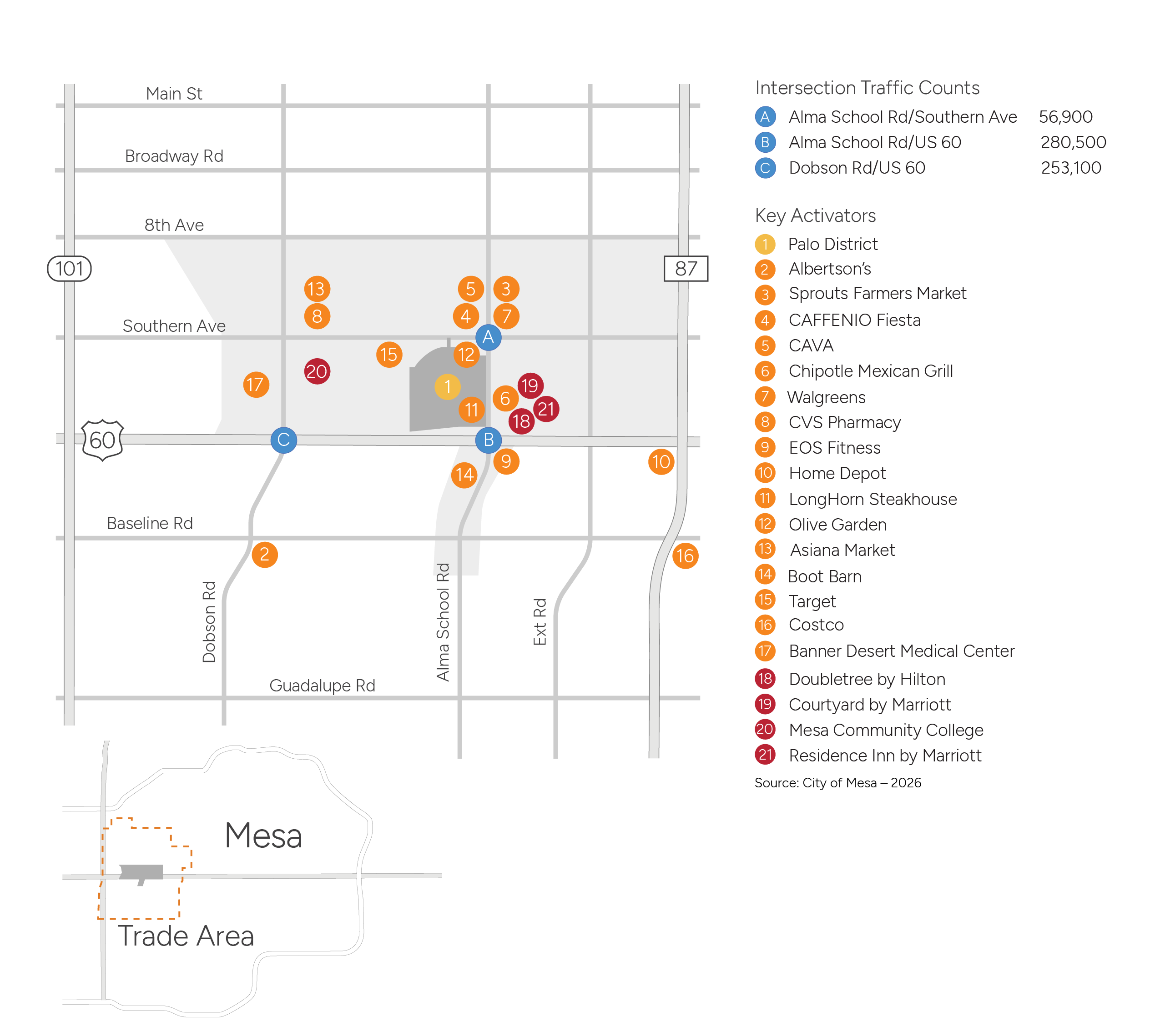 Mesa Fiesta Map Mesa Fiesta Map