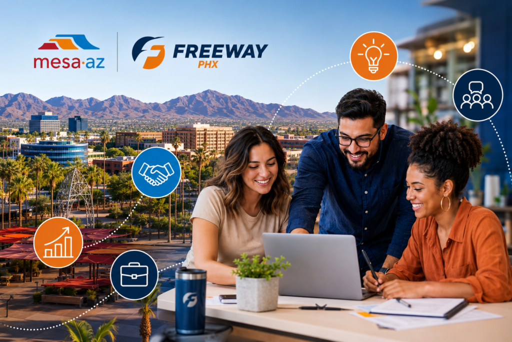 Mesa partnered with Freeway PHX