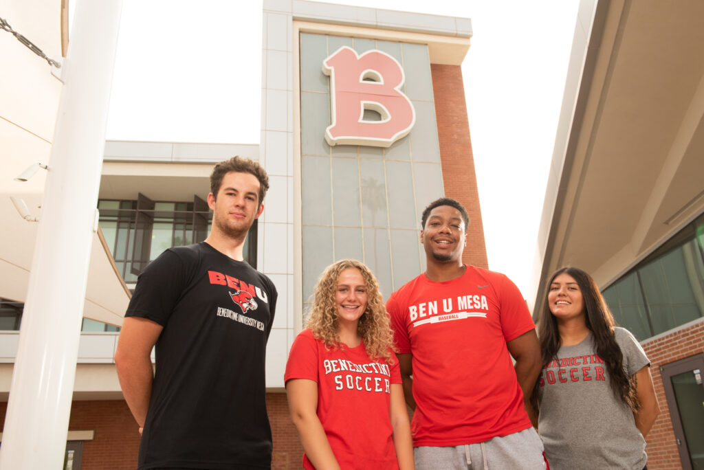 Students at BenU Mesa