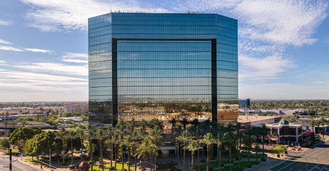 Mesa Tower Aerial Photo