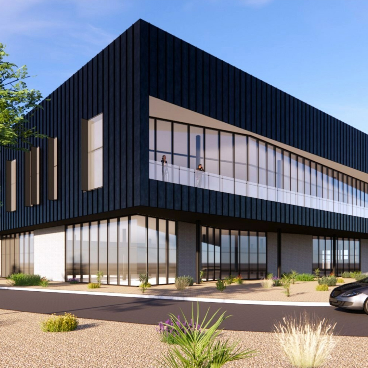 Rendering of  XNRGY Building