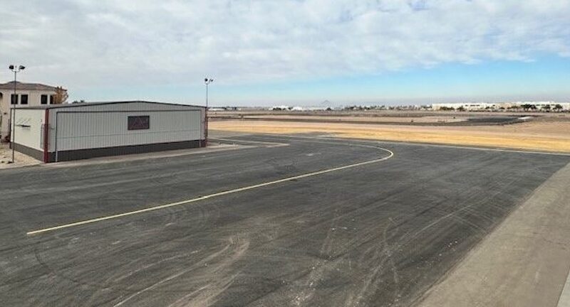 Falcon Field Airport in ramp completes reconstruction of Anzio Ramp